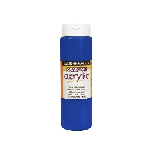Daler-Rowney Graduate Acrylic 500 ml Cobalt Blue Hue