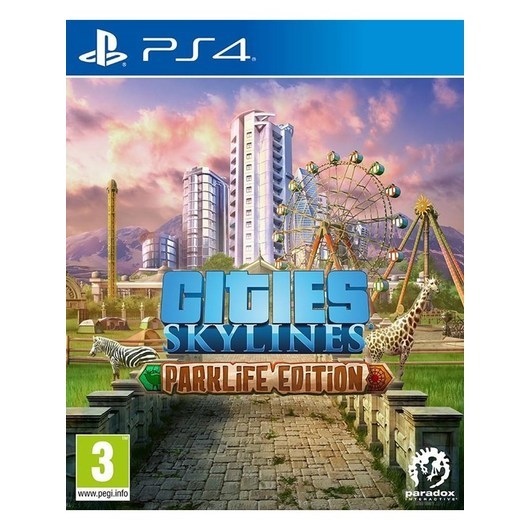 Cities Skylines: Parklife Edition - Sony PlayStation 4 - Strategi