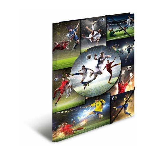 HERMA Elasticated Folder A3 Soccer