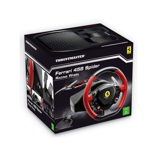 Thrustmaster Ferrari 458 Spider - Hjul &amp; Pedal Set - Microsoft Xbox Serie X
