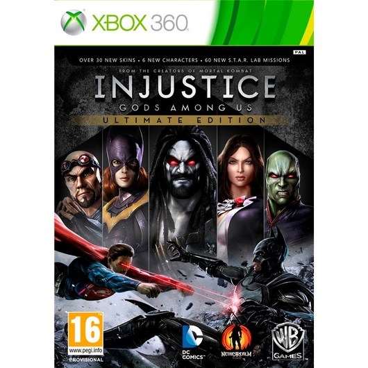 Injustice: Gods Among Us - Ultimate Edition - Microsoft Xbox 360 - Kampsport