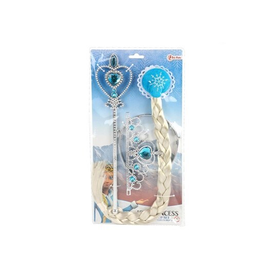 Toi-Toys Ice Princess with Braid Tiara and Staff Set