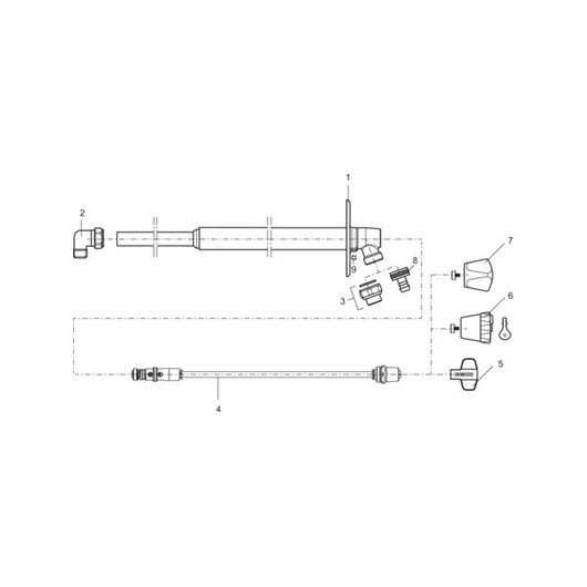 Mora garden ii spindle complete 38 cm