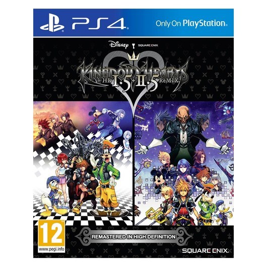 Kingdom Hearts HD 1.5 + 2.5 ReMix - Sony PlayStation 4 - RPG