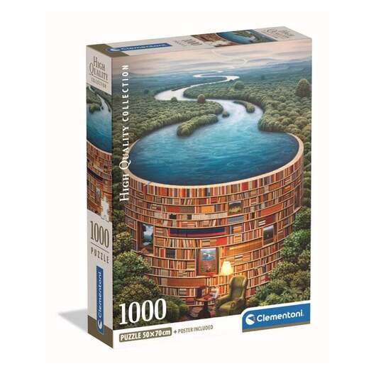 Clementoni 1000 pcs. CB High Quality Collection Bibliodame
