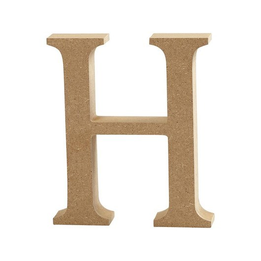 Creativ Company Letter H MDF 8cm 1pc.