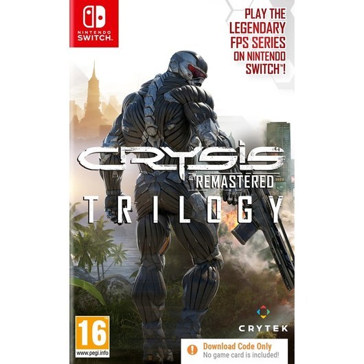 Crysis Remastered Trilogy (Code in Box) - Nintendo Switch - FPS