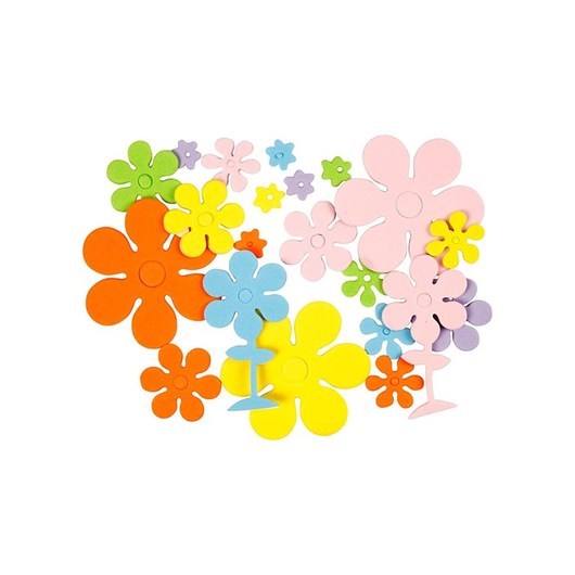 Creativ Company Foam molds Flowers 100st.