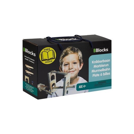 BBlocks Wooden Marble Track 36dlg.