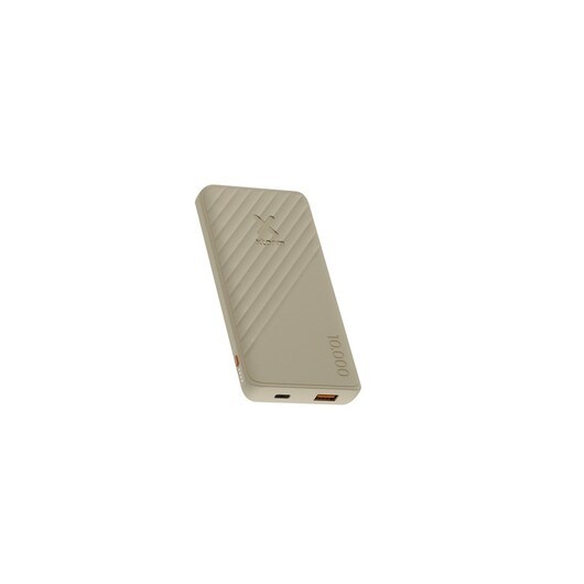 Xtorm Power Bank 10.000mAh 15W USB-C &amp; USB-A Beige PowerBank - Beige - 10000 mAh