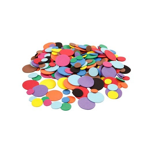 Creativ Company Foam molds Rounds 300pcs.