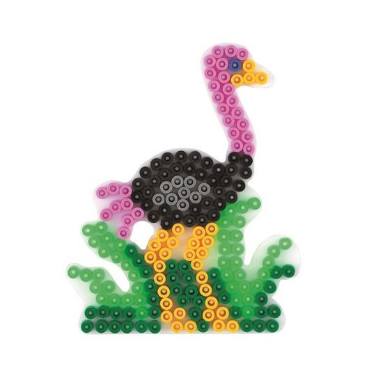 Hama Ironing Beads Pegboard-Ostrich