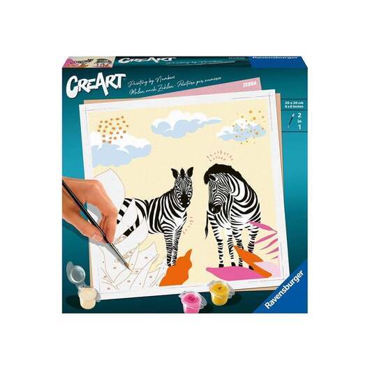 Ravensburger Paint by Numbers - Zebra