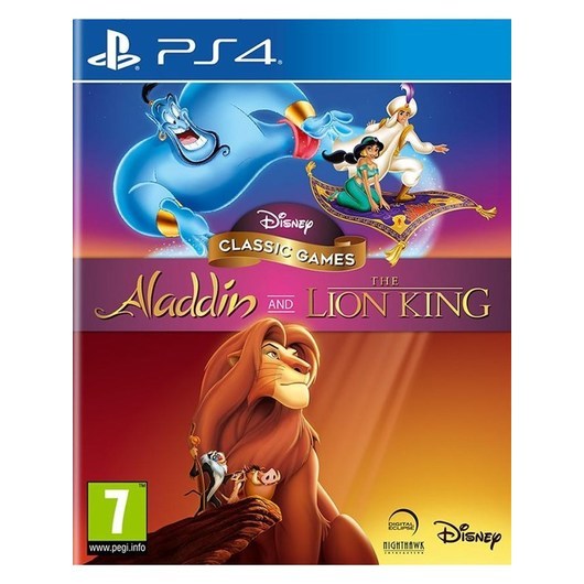 Disney Classic Games: Aladdin and the Lion King - Sony PlayStation 4 - Plattformsspelare