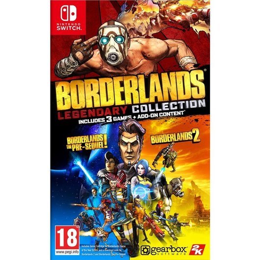 Borderlands Legendary Collection (Code in a Box) - Nintendo Switch - FPS