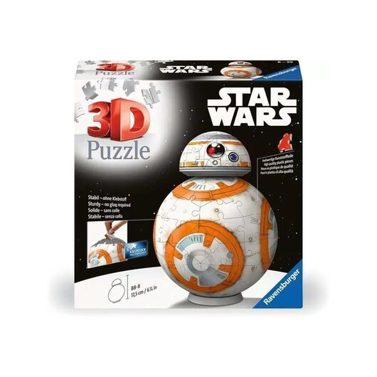 Ravensburger 3D Puzzle Star Wars BB-8 99pcs. 3D pusselspel