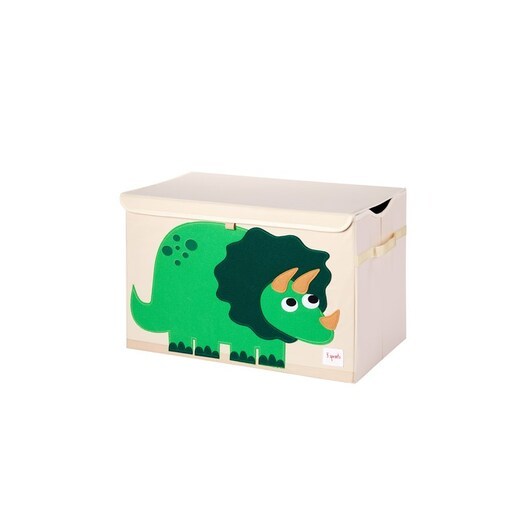 3 Sprouts Toy Chest - Green Dino