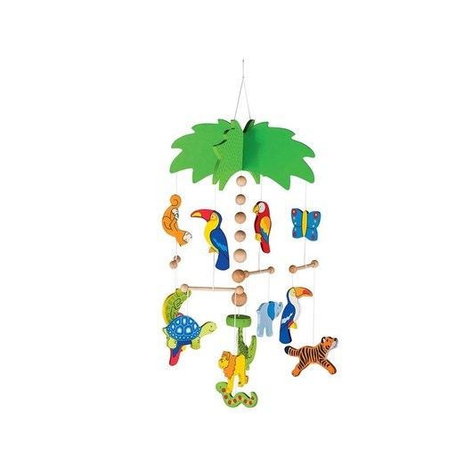 Goki Wooden Mobile Palm Tree