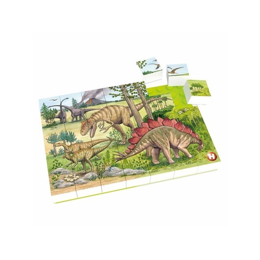 Hubelino Block Puzzle Dinosaur World 35 pcs. Block