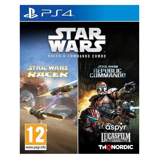 Star Wars Racer &amp; Commando Combo - Sony PlayStation 4 - Action