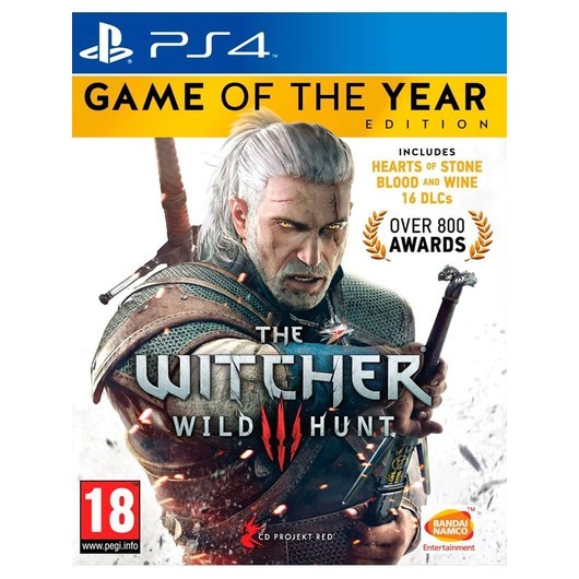 The Witcher III: Wild Hunt - Game of The Year Edition - Sony PlayStation 4 - RPG