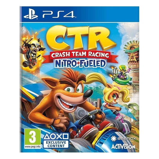 Crash Team Racing: Nitro-Fueled - Sony PlayStation 4 - Racing