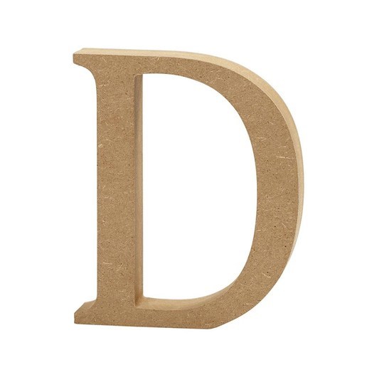 Creativ Company Letter D MDF 8cm 1pc.