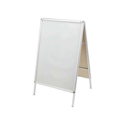 NOBO Premium Plus A0 A-Board Sign Holder with Snap Frame