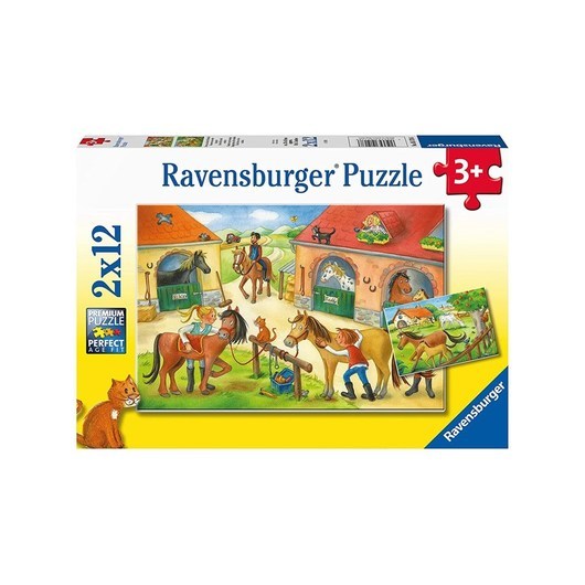 Ravensburger Happy Days At The Stables 2x12p