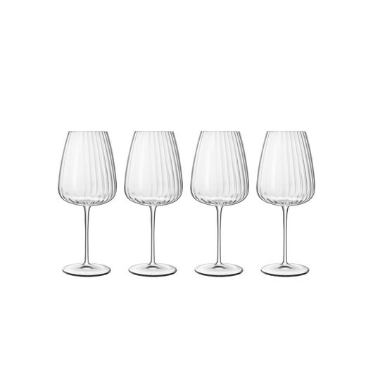 Luigi Bormioli Red wine glass bordeaux Optica 70 cl 4 pcs.
