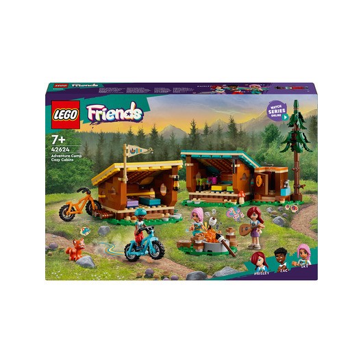 LEGO Friends 42624 Äventyrsläger - Mysiga stugor