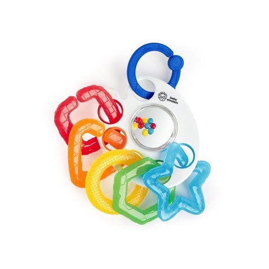 Baby Einstein Shake Rattle &amp; Soothe&#8482; Teether Links Ring Toy