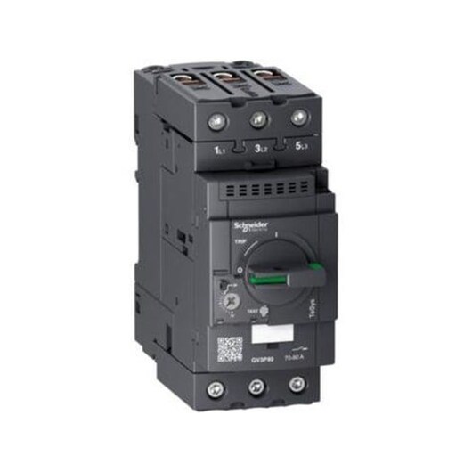 Schneider Electric TeSys GV3 motor protection 3P 70-80a thermal/magnetic disconnection relay for din-rail mounting and with everl