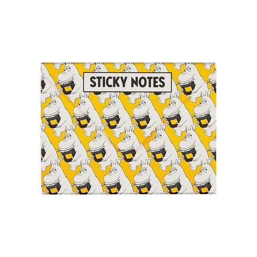 MOOMIN Pop Art Sticky Notes Yellow