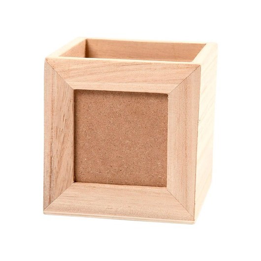 Creativ Company Wooden pencil box with photo frame