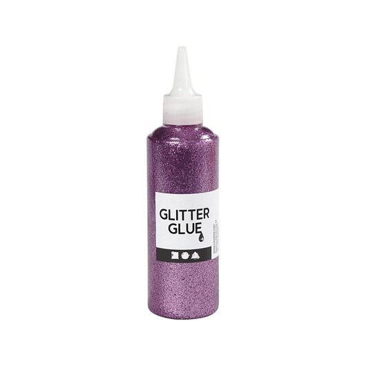 Creativ Company Glitter glue Purple 118ml