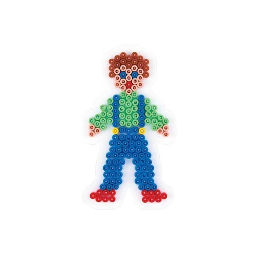 Hama Ironing Beads Pegboard-Boy