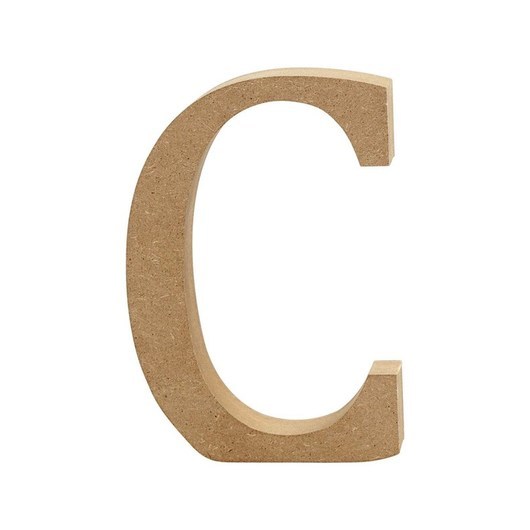 Creativ Company Letter C MDF 8cm 1pc.