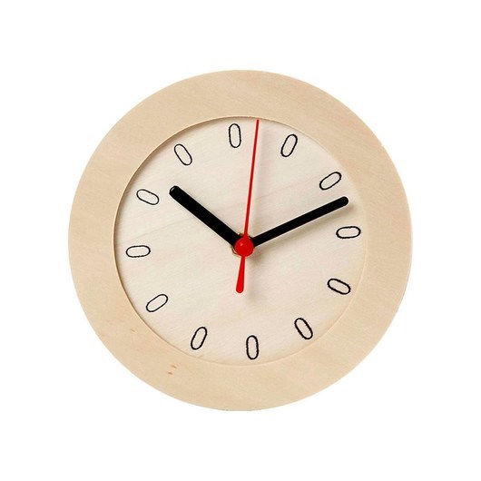 Creativ Company Clock with Wooden Frame