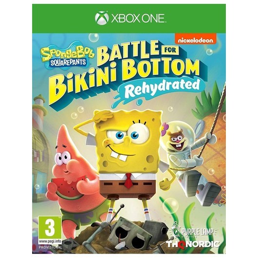 Spongebob SquarePants: Battle for Bikini Bottom - Rehydrated - Microsoft Xbox One - Plattformsspelare