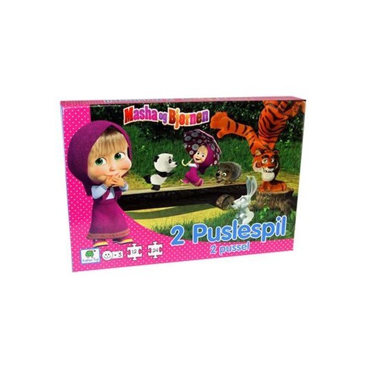 Barbo Toys Masha and the Bear - 2 Puzzles