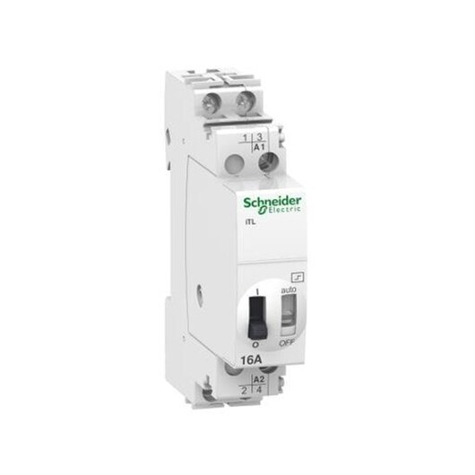 Schneider Electric Tick âârelay iTL 16A 2NO 48VAC/24VDC impulse pressure activation Width 18mm