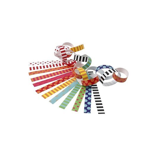 Creativ Company Paper Strips - Printed 2400st.