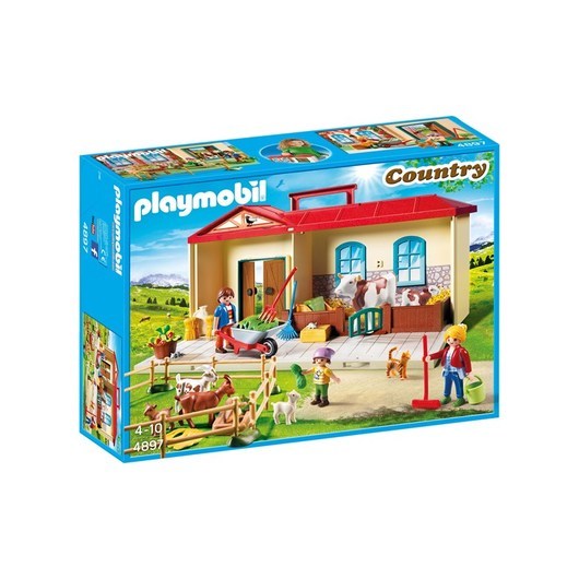 Playmobil Country - 4897 Bondgård som du kan ta med dig