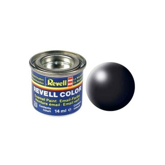 Revell enamel paint # 302-black silk Matt