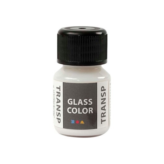 Creativ Company Glass Color Transparent Paint - White 30ml