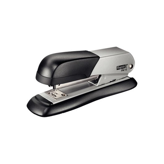 Rapid FM12 - stapler - 25 sheets - metal ABS plastic - silver