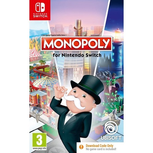 Monopoly (Code in a Box) - Nintendo Switch - Underhållning