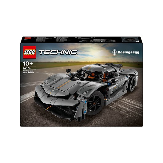 LEGO Technic 42173 Koenigsegg Jesko Absolut grå hyperbil