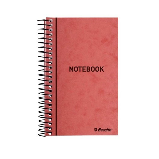 Esselte Spiral note pad 127x76mm 50 ruled sheets 13160